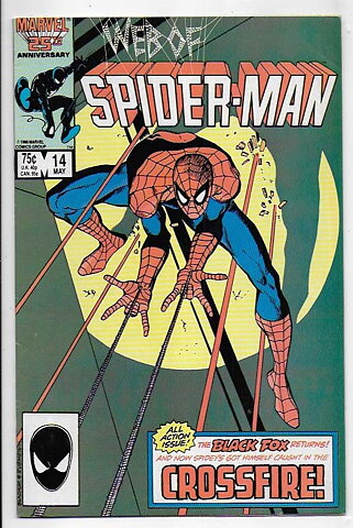 Web of Spider-Man # 14 VF-
