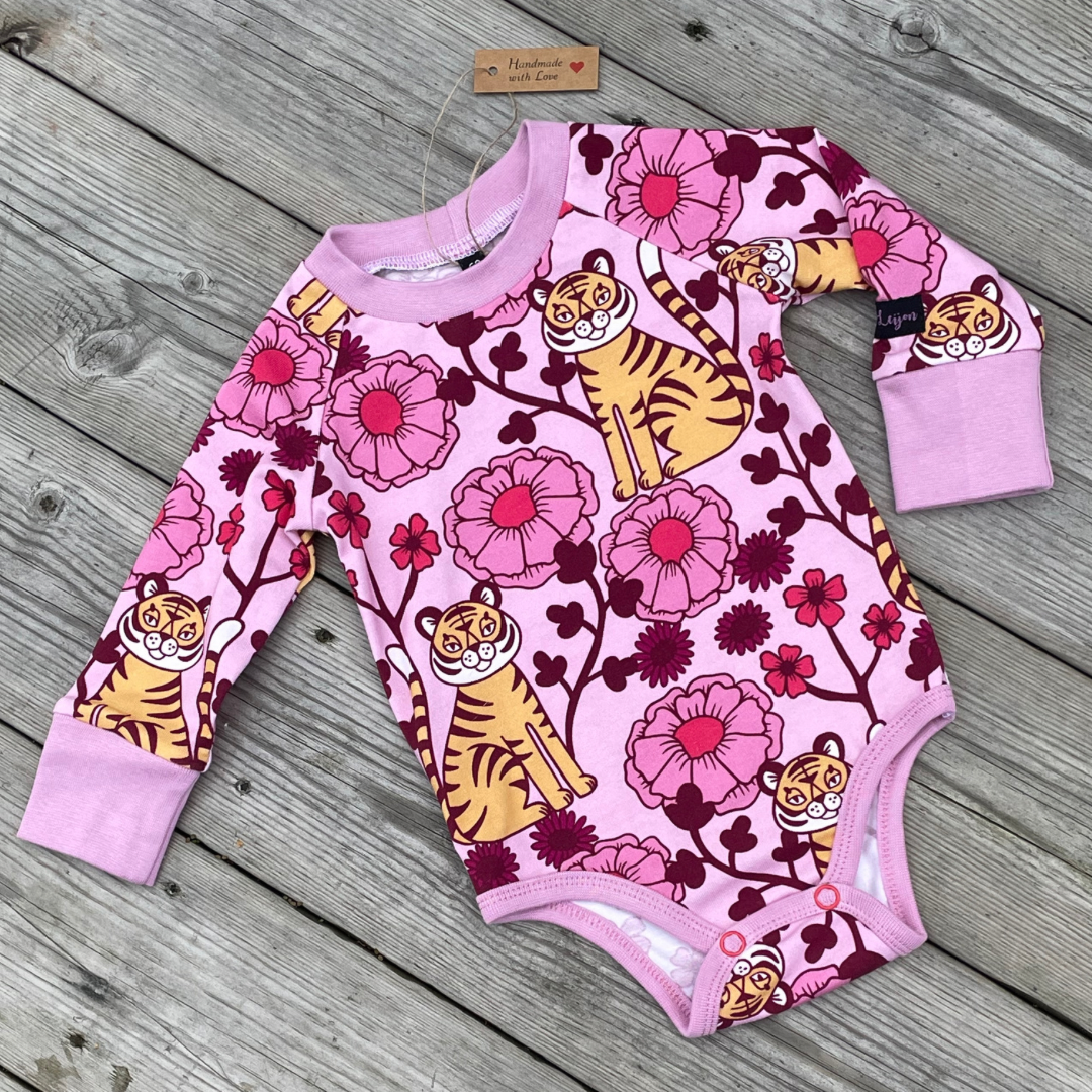 Body "Retro tiger" pink - 5