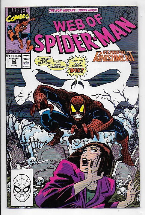 Web of Spider-Man # 63 FN