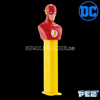 PEZ Dispenser FLASH + Candy - DC Heroes - PE18