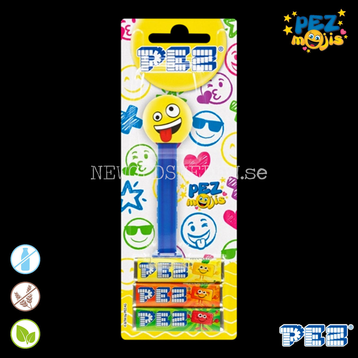 PEZ Dispenser CRAZY + Candy - PEZMoji Collectors - PE05 - 2
