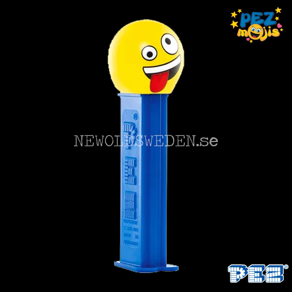 PEZ Dispenser CRAZY + Candy - PEZMoji Collectors - PE05
