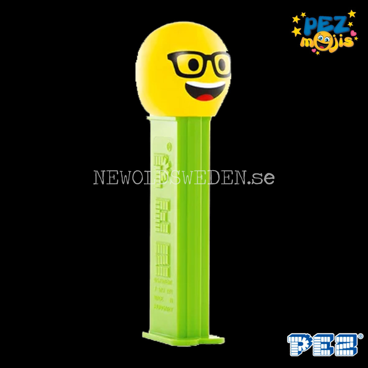 PEZ Dispenser NERD + Candy - PEZMoji Collectors - PE05
