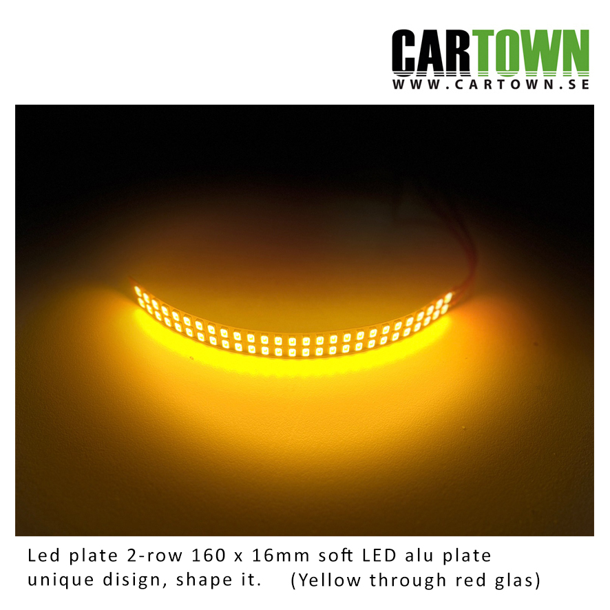 Led-plattor yellow, free shape 160x16  (2st) - 3