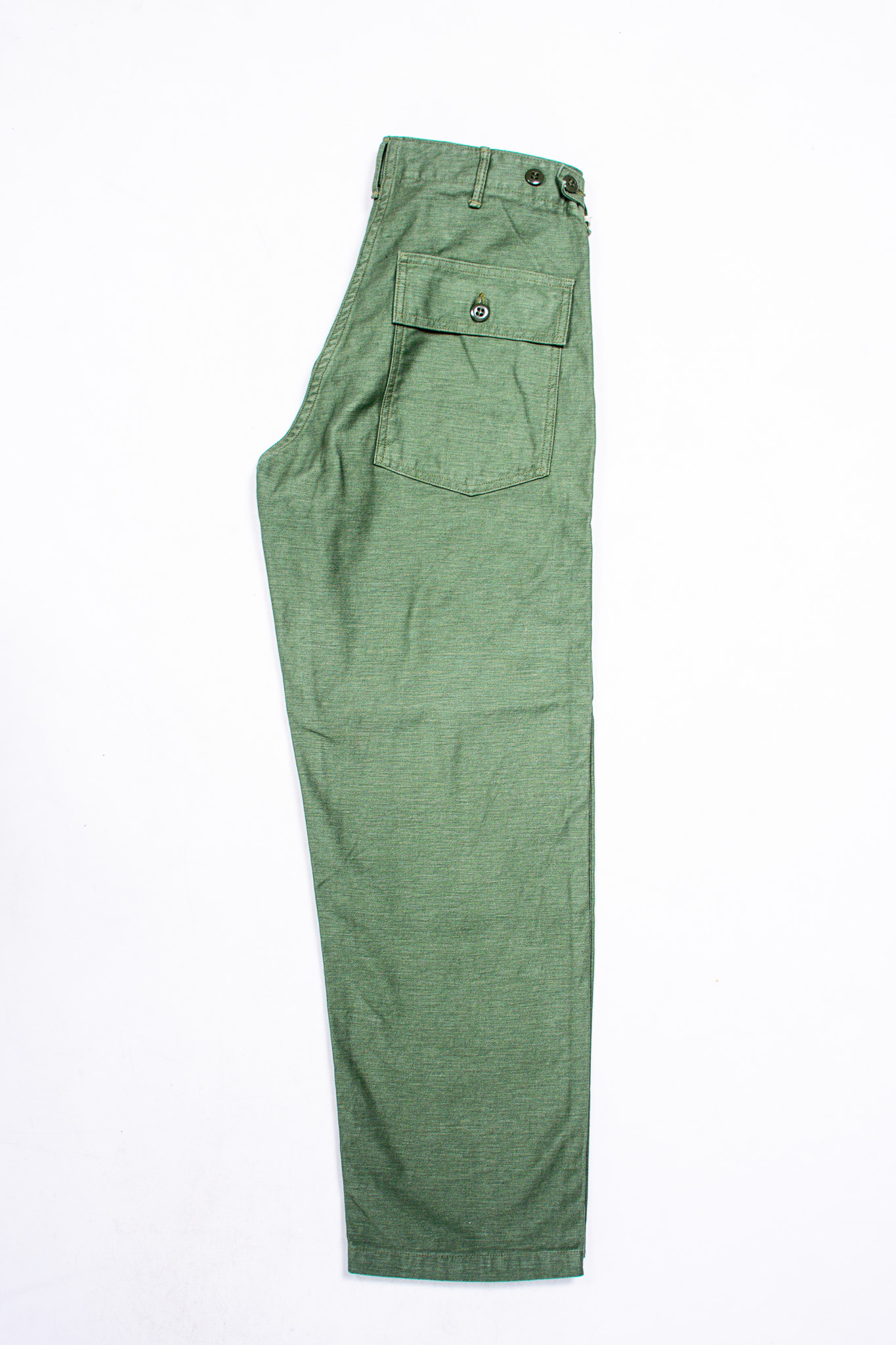 orSlow - US Army Fatigue Pants Regular Fit Green - Göteborg Manufaktur