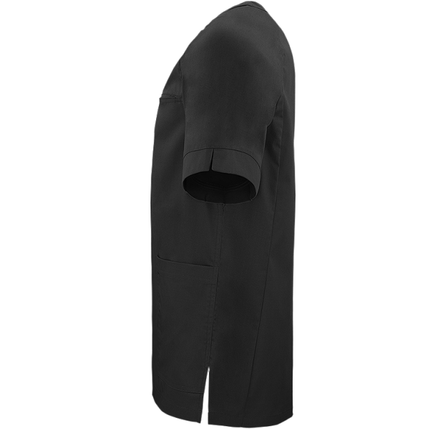 Vårdblus Bussarong unisex - svart - 3