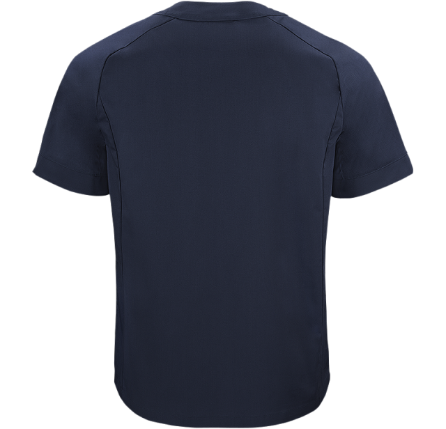Vårdblus Bussarong unisex - marinblå