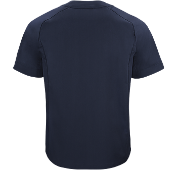 Vårdblus Bussarong unisex - marinblå