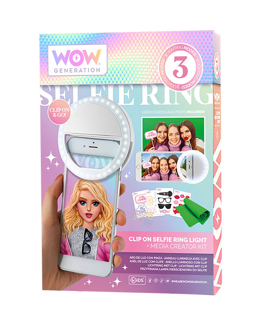 WOW Generation, Clip on Selfie Ring Light