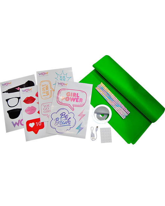 WOW Generation, Clip on Selfie Ring Light - 3