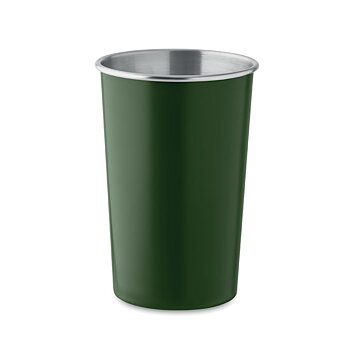 Grønt stål krus