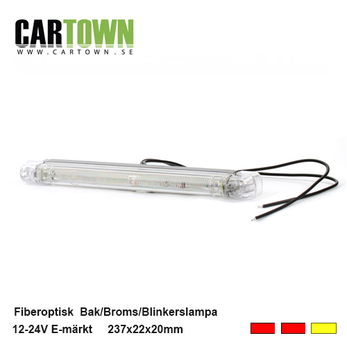 Fiberoptisk Bak/Broms/Blinkerslampa - 3