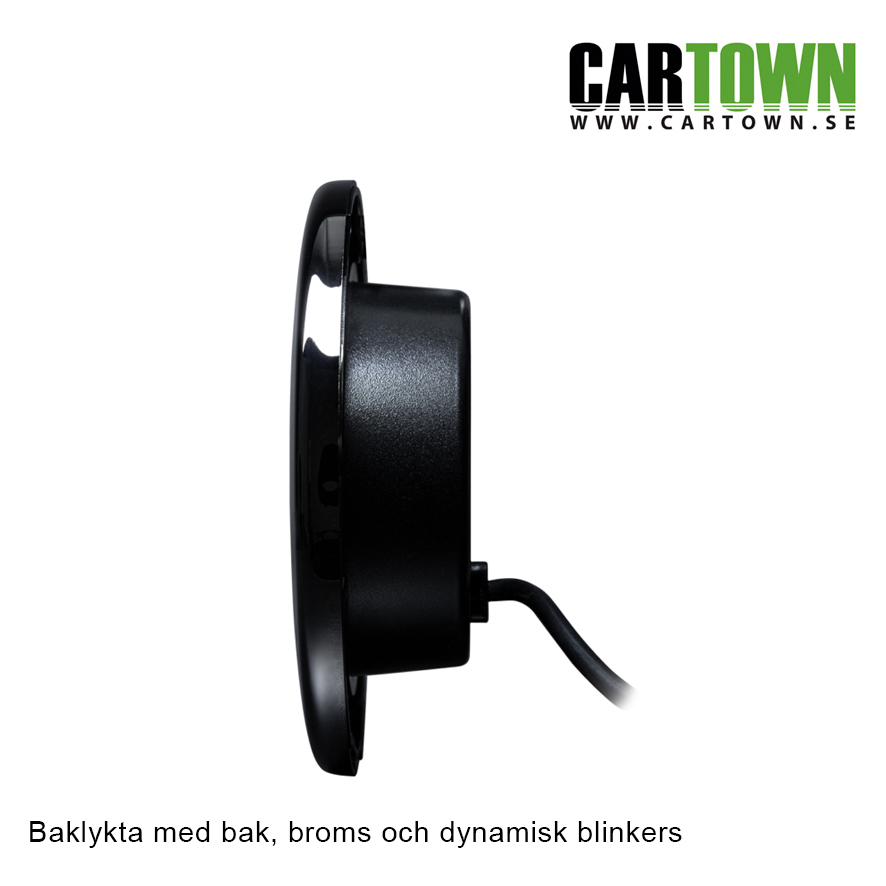 Baklykta 3-funktioner dynamisk LED 12-24V - 4