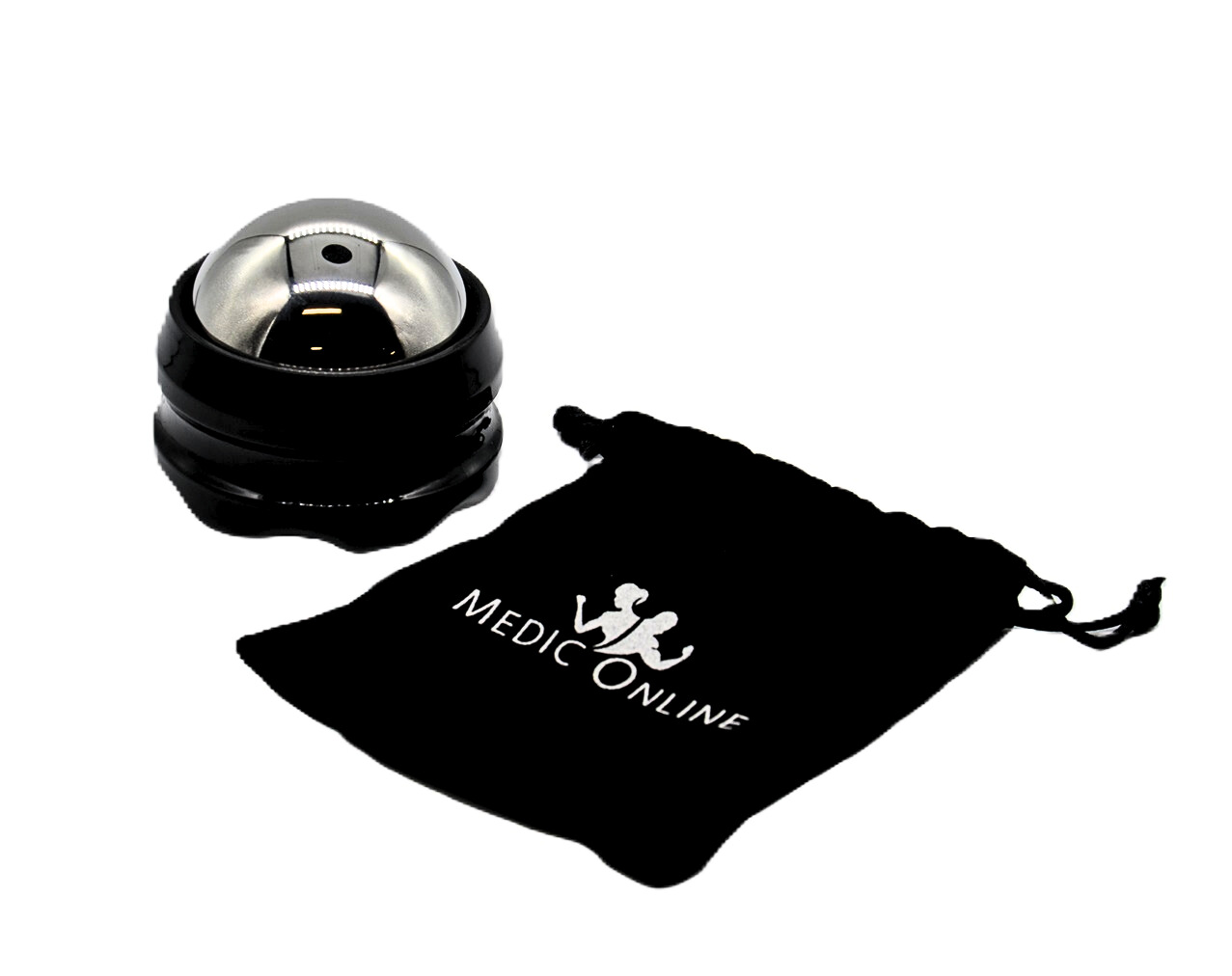 Varmende massagebold i metal - 5