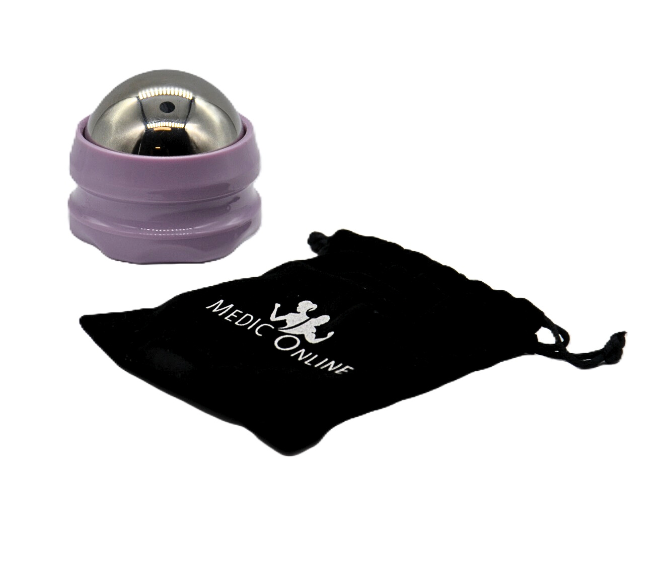Varmende massagebold i metal - 4