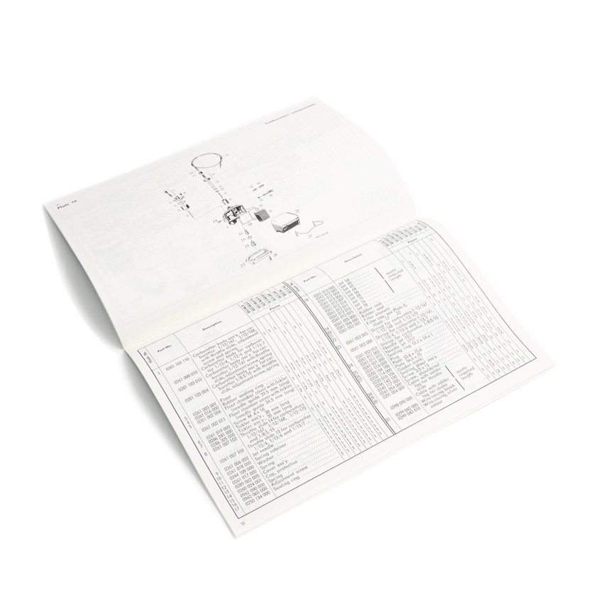 Reservedelskatalog til Sachs 50/3 MLB og andre. - 2