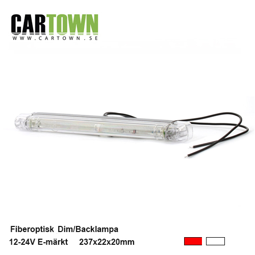 Fiberoptisk dim och backlampa - 2