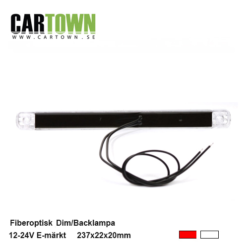 Fiberoptisk dim och backlampa - 3