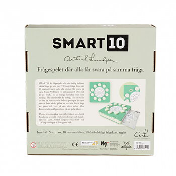 Sällskapsspel Peliko Smart10 Astrid Lindgren - Martinex