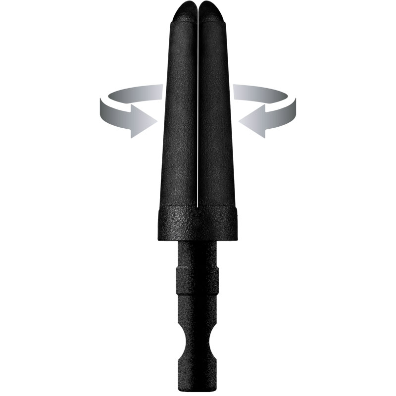 Harrows Carbon 360 Spare Tops Black - 2