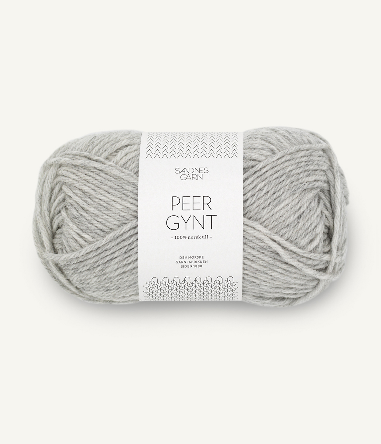 Peer Gynt 1032 ljusgrå Melerad
