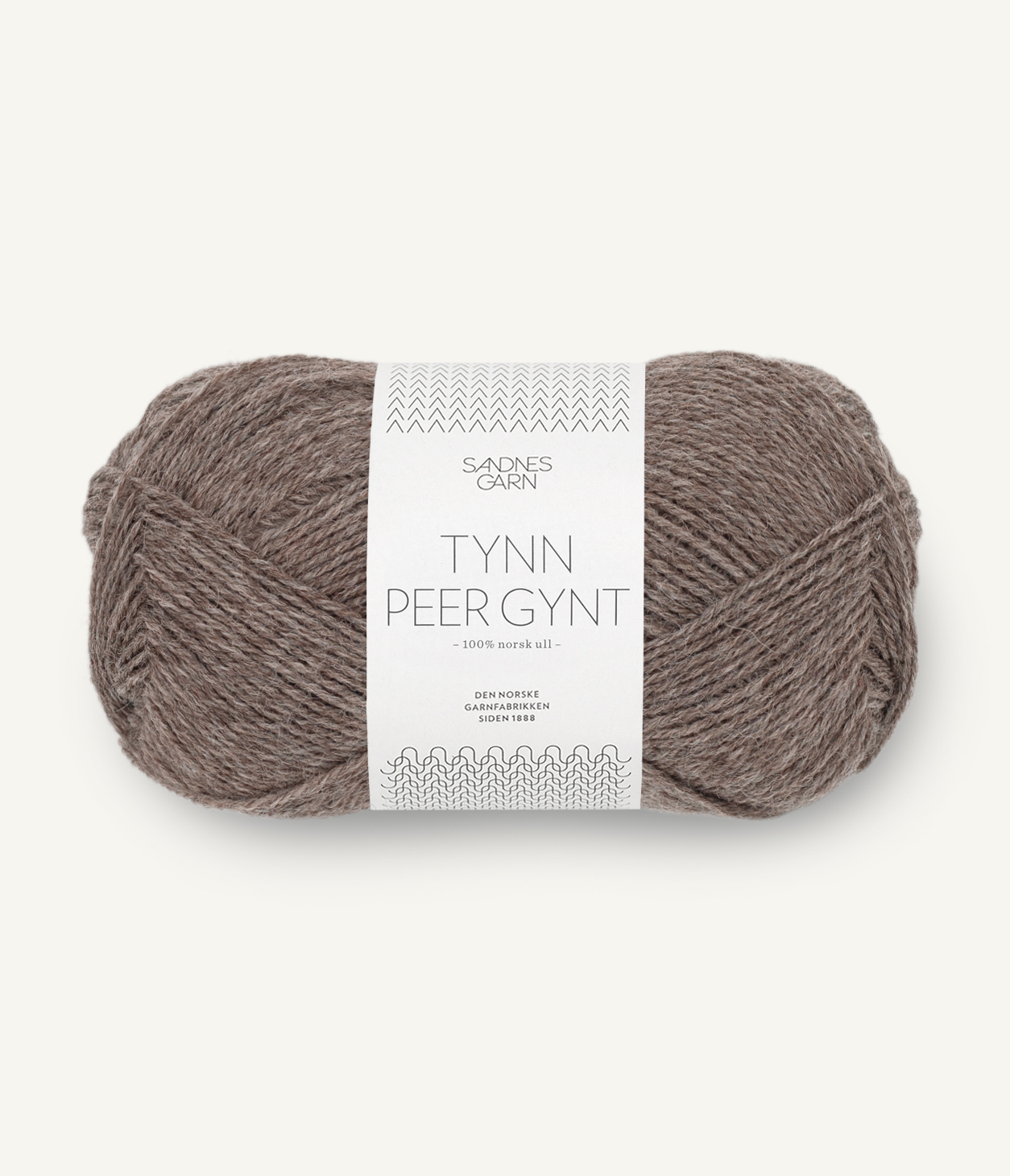 Tynn Peer Gynt, 2652 Medium Brown melange