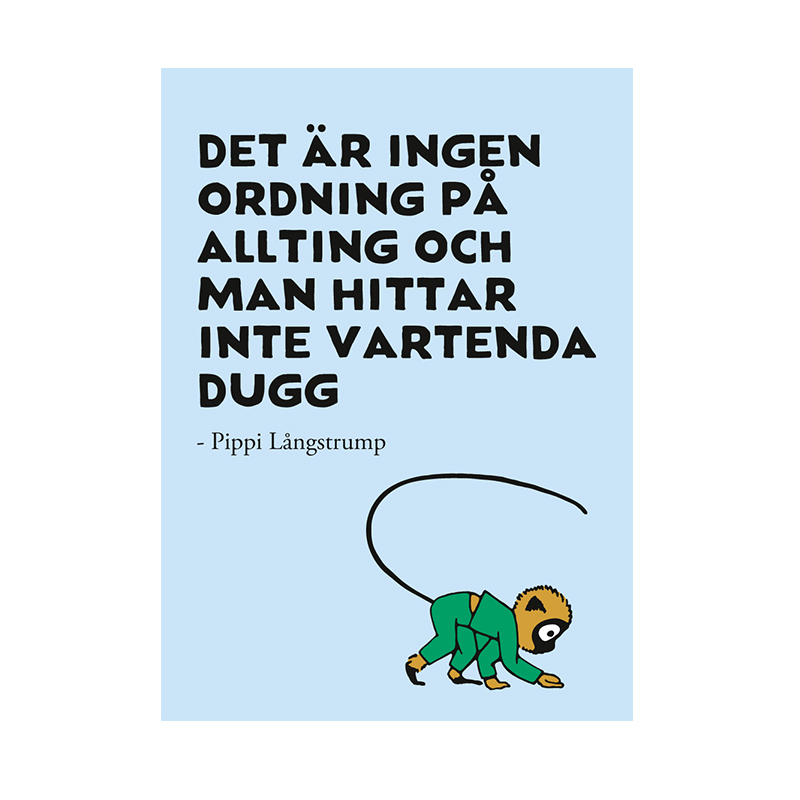 Magnet Pippi / Herr Nilsson - Ingen ordning