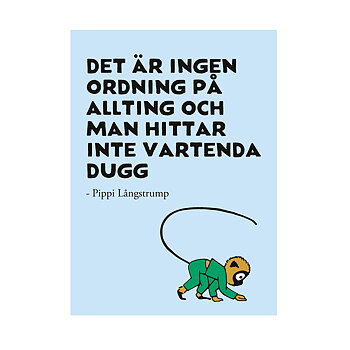 Magnet Pippi / Herr Nilsson - Ingen ordning