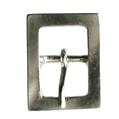 Portuguese buckle Classica 22 mm silver