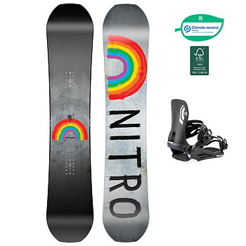 Nitro Snowboard Set Optisym Mini 149 + Talent M