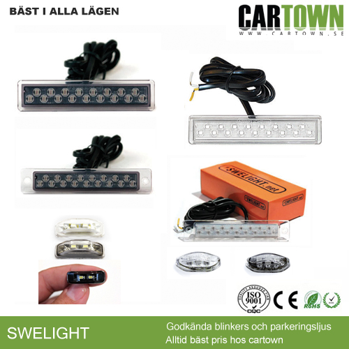 Parklampa mini 13030S  tinted E-märkt, (1pcs) - 2