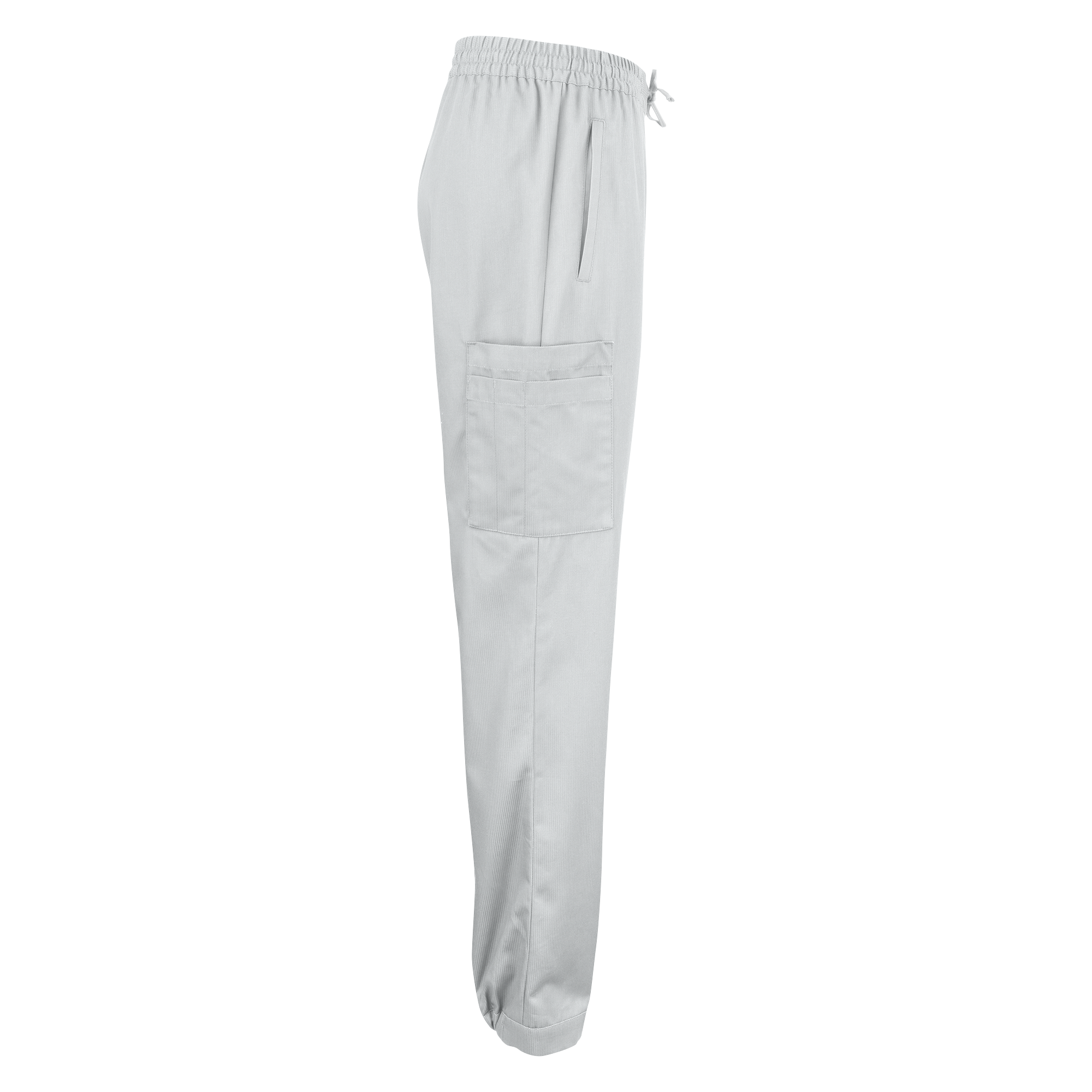 Vårdbyxa unisex - vit - 4