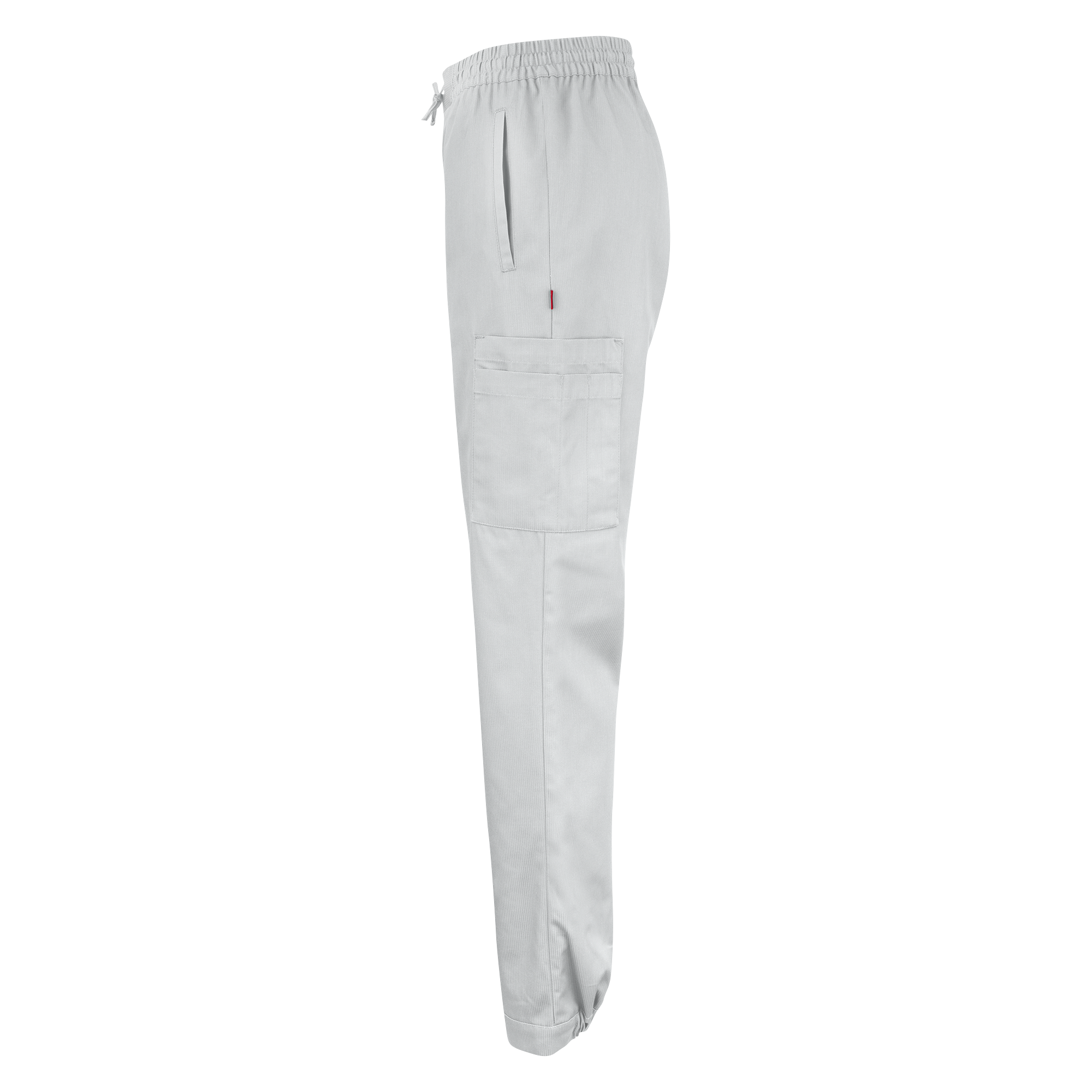 Vårdbyxa unisex - vit - 2