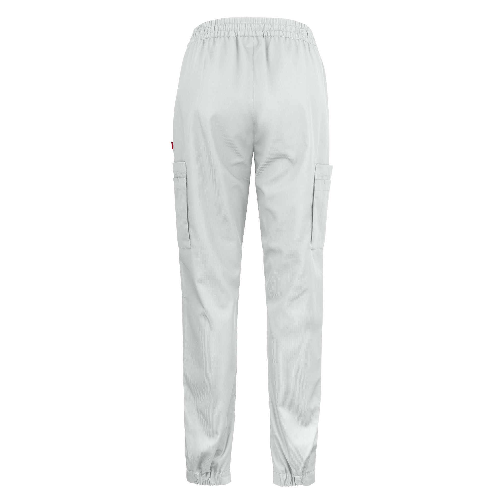 Vårdbyxa unisex - vit - 3