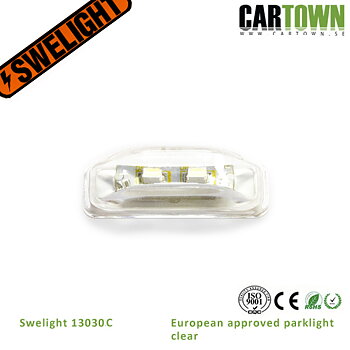 Parklampa mini 13030C  clear E-märkt, (1pcs)