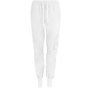 Operationsbyxa unisex - vit