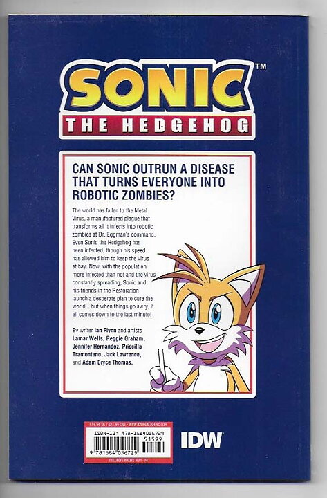 Sonic The Hedgehog: Volume 6 - The Last Minute TP NM-