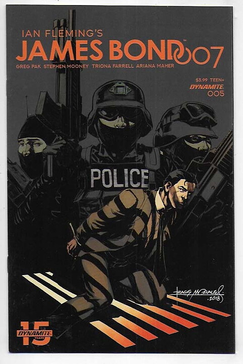 James Bond 007 # 5 Cover B NM