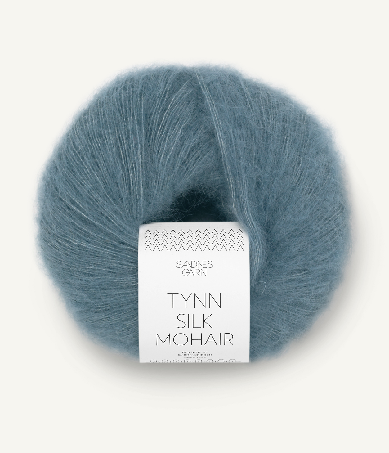 Tynn Silk Mohair, 6552 Isblå - UTGÅTT