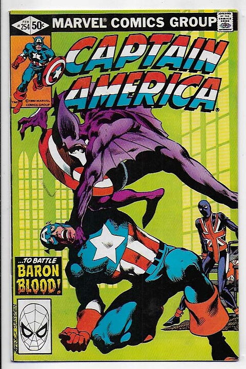 Captain America # 254 VF