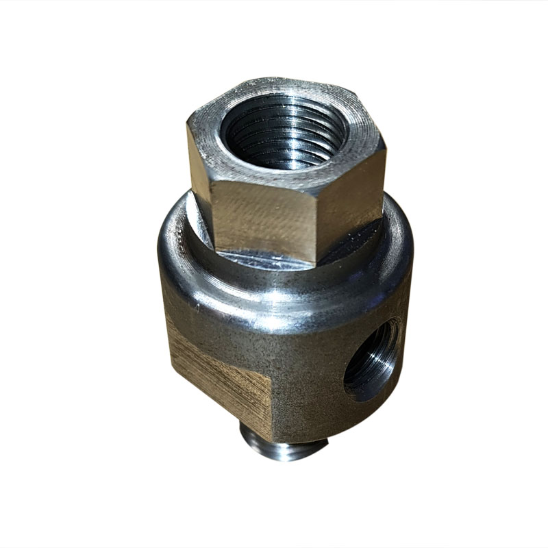 Adapter 2x oljetrycksgivare B230 , modifierad med 6Kant - 2