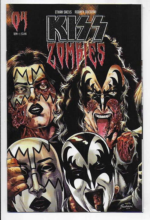 Kiss: Zombies # 4 Cover C NM