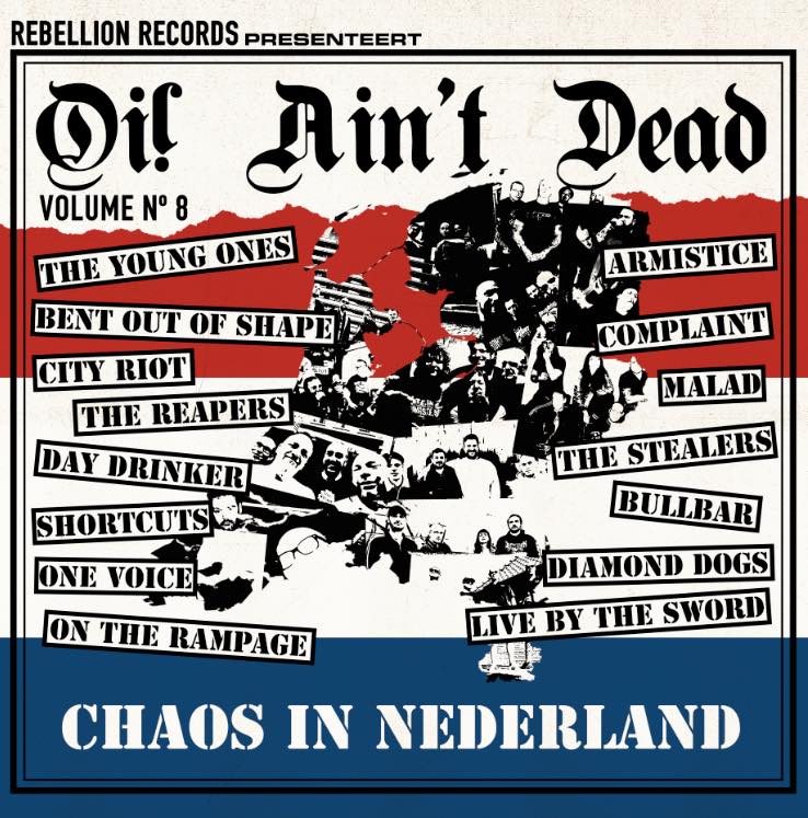 Chaos In Nederland - Oi! Ain't Dead vol. 8 - Samlings LP