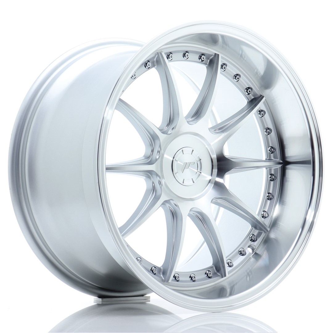 18" JR Wheels JR41 - Silver Machined Face - 3