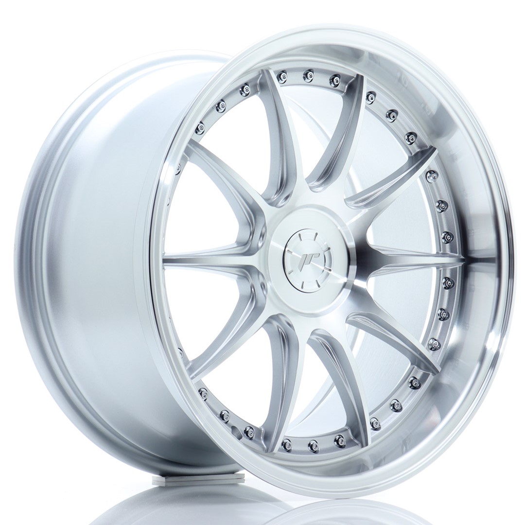 18" JR Wheels JR41 - Silver Machined Face - 2
