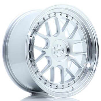 18" JR Wheels JR40 - Silver Machined Face