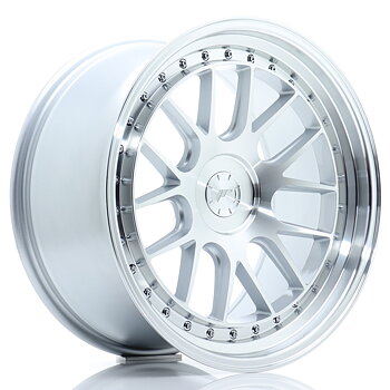 19" JR Wheels JR40 - Silver Machined Face