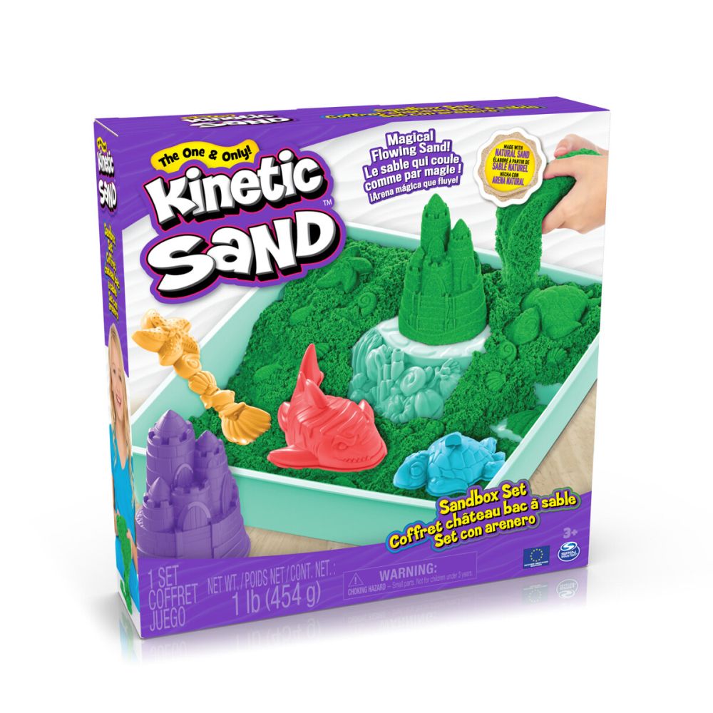 Kinetic Sand Sandbox Set - 3
