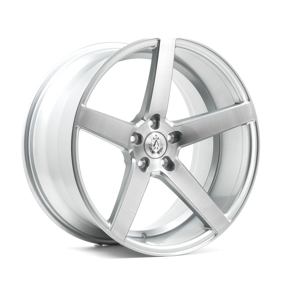 20" AXE WHEELS EX18 - GLOSSY SILVER POLISHED