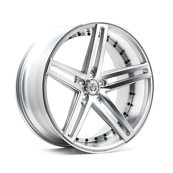 20" AXE WHEELS EX20 - GLOSSY SILVER POLISHED